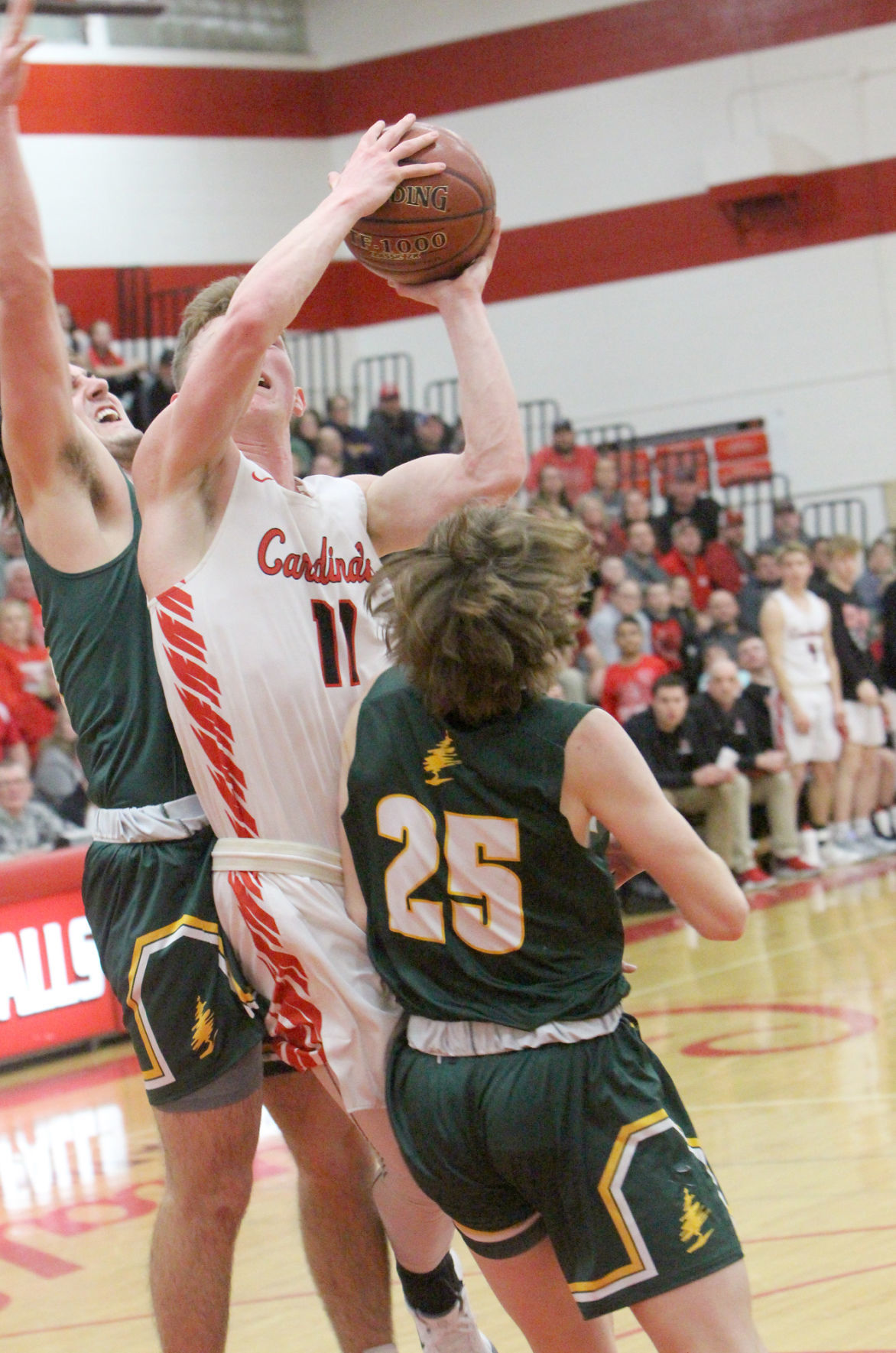 D.C. Everest at Chi-Hi boys basketball 3-7-20